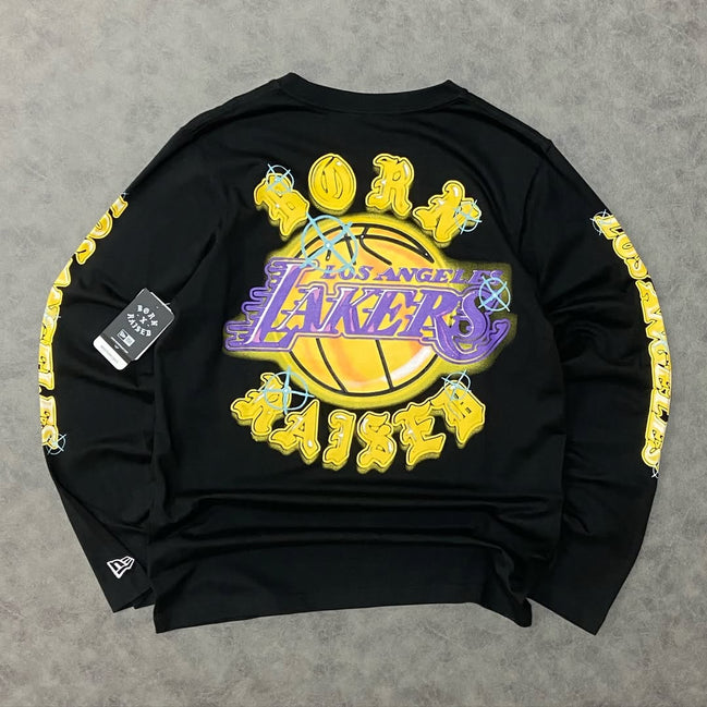 Born X Raised Teams up With the Los Angeles Lakers on an Airbrushed Capsule Collection