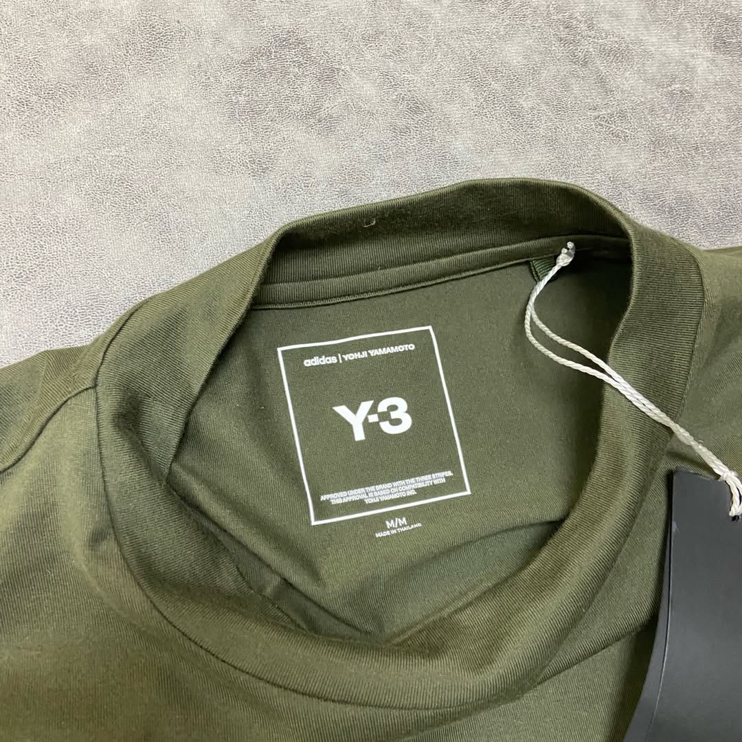 Adidas Y-3 MOCK Neck Long Sleeve Shirt