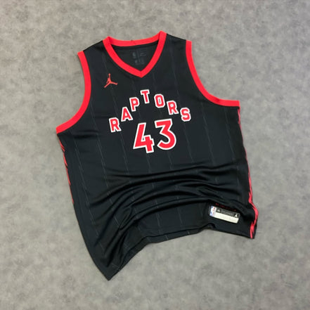 Pascal Siakam Black Toronto Raptors Swingman Jersey - Statement Edition