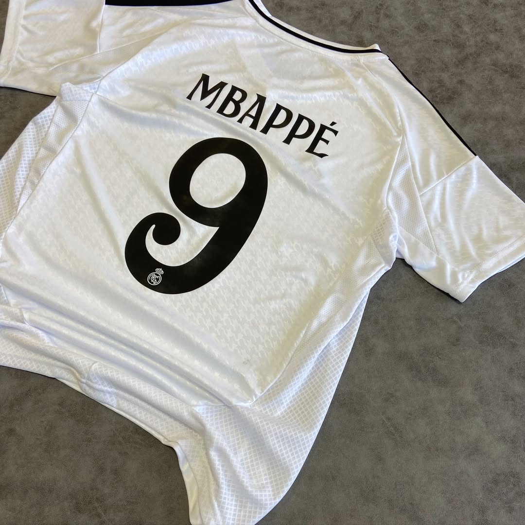 Kylian Mbappe Real Madrid Jersey