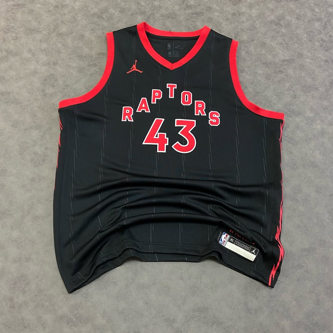 Pascal Siakam Black Toronto Raptors Swingman Jersey - Statement Edition