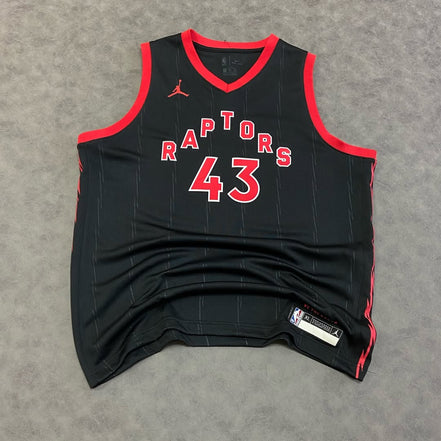 Pascal Siakam Black Toronto Raptors Swingman Jersey - Statement Edition