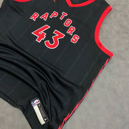 Pascal Siakam Black Toronto Raptors Swingman Jersey - Statement Edition