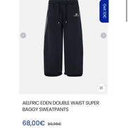AELFRIC EDEN DOUBLE WAIST SUPER BAGGY SWEATPANTS