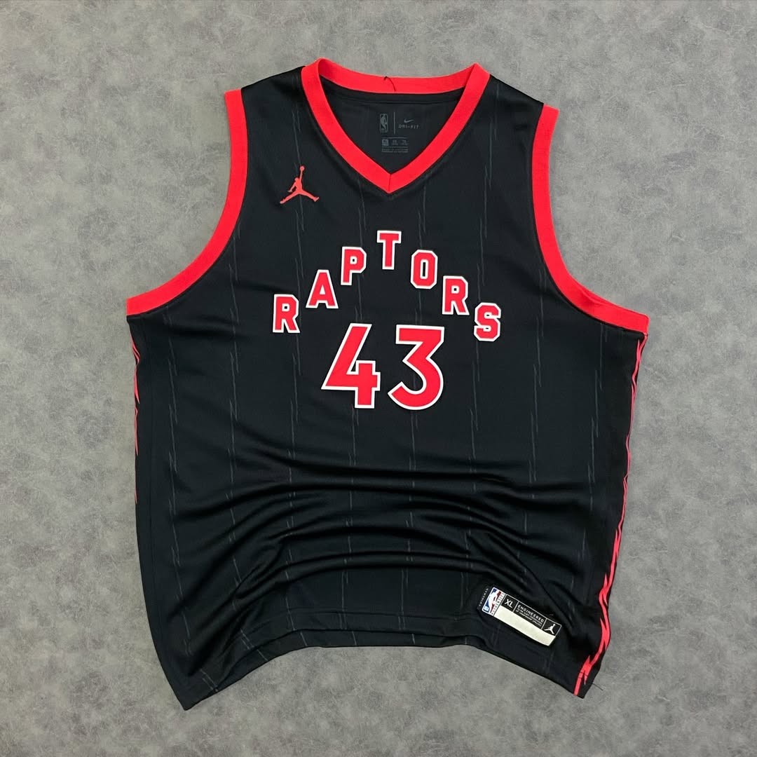 Pascal Siakam Black Toronto Raptors Swingman Jersey - Statement Edition