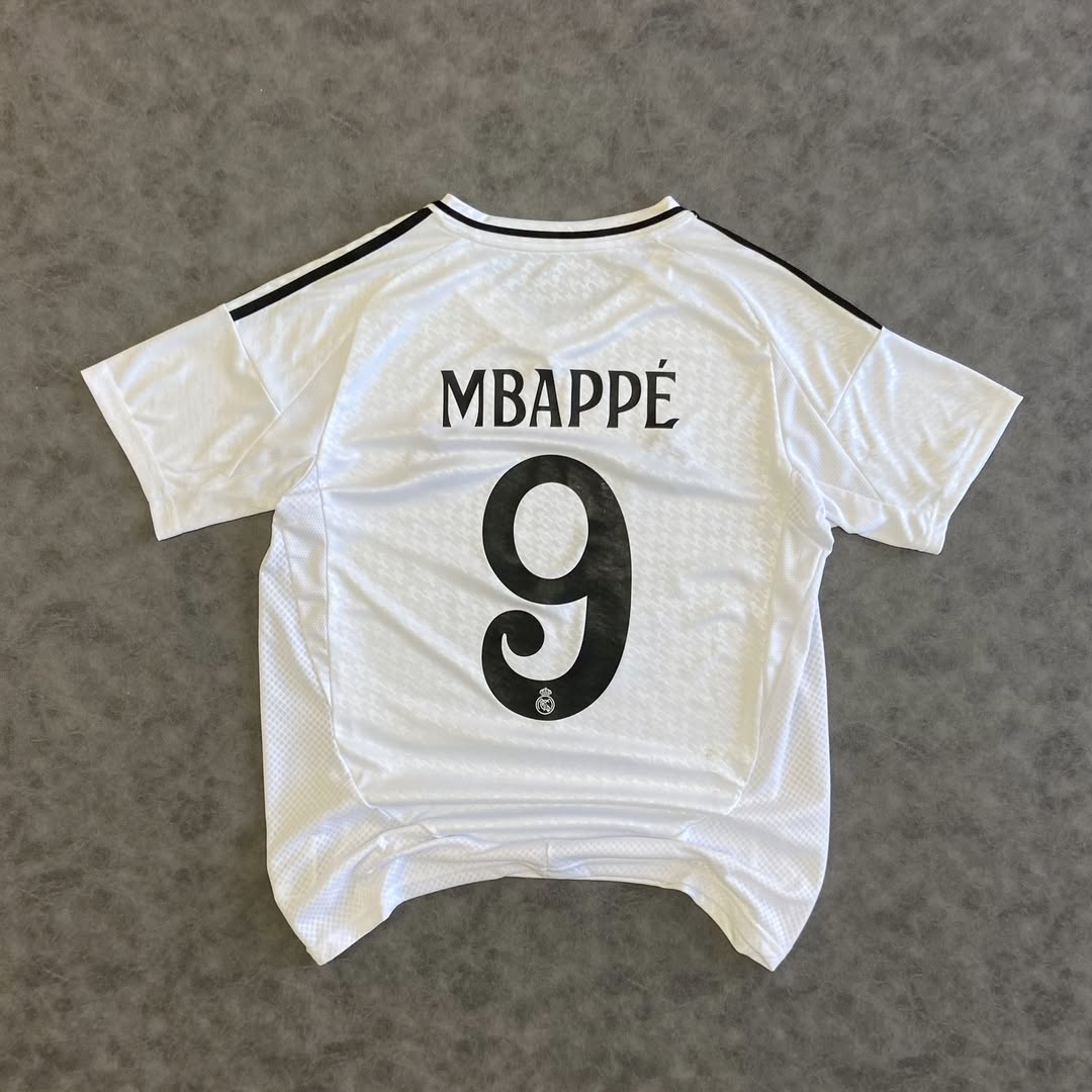 Kylian Mbappe Real Madrid Jersey
