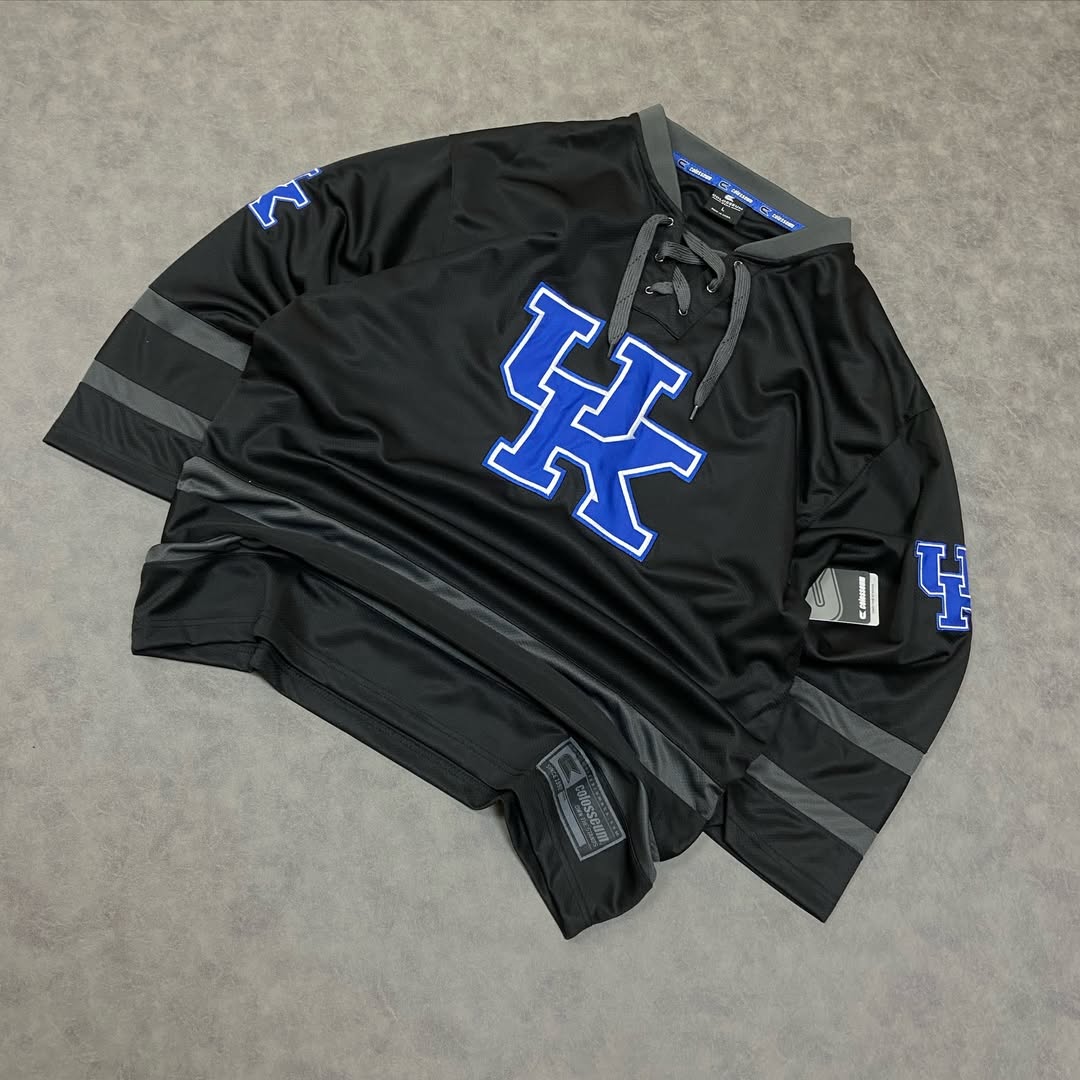 Kentucky Wildcats Colosseum Puck Proud Fashion Hockey Jersey