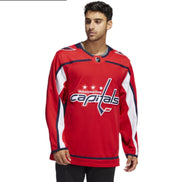 Washington Capitals Tom Wilson adidas Red Home Authentic Player Jersey
