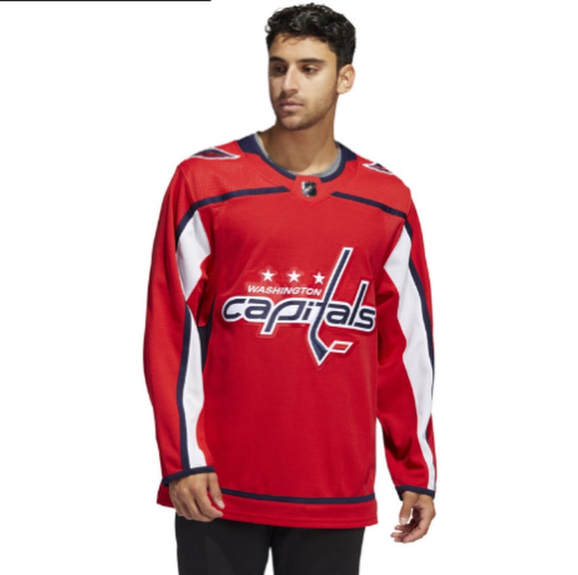 Washington Capitals Tom Wilson adidas Red Home Authentic Player Jersey