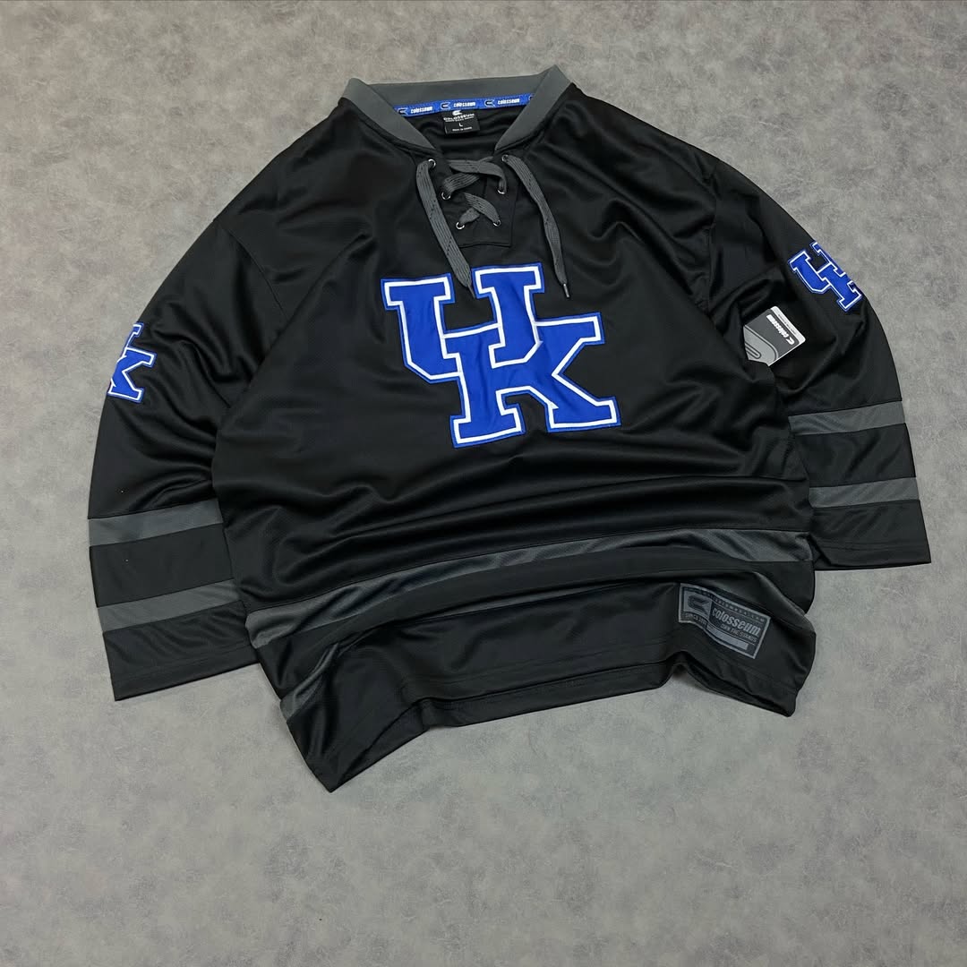 Kentucky Wildcats Colosseum Puck Proud Fashion Hockey Jersey