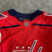 Washington Capitals Tom Wilson adidas Red Home Authentic Player Jersey
