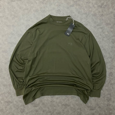 Adidas Y-3 MOCK Neck Long Sleeve Shirt