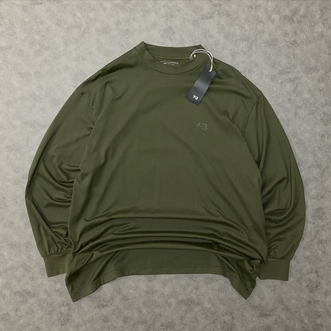 Adidas Y-3 MOCK Neck Long Sleeve Shirt