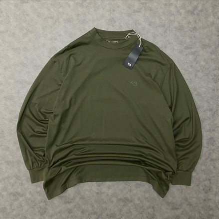 Adidas Y-3 MOCK Neck Long Sleeve Shirt