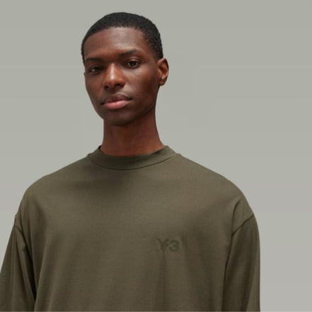 Adidas Y-3 MOCK Neck Long Sleeve Shirt
