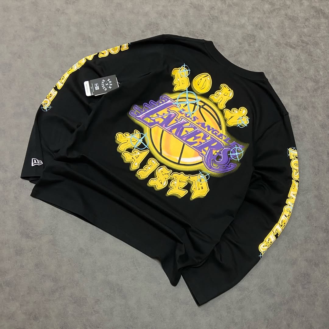 Born X Raised Teams up With the Los Angeles Lakers on an Airbrushed Capsule Collection