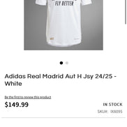 Adidas Real Madrid 24/25 Jersey