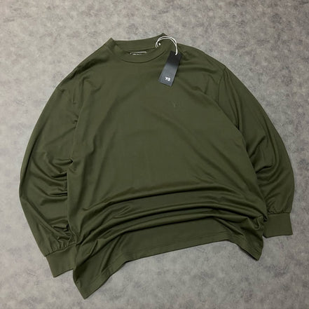 Adidas Y-3 MOCK Neck Long Sleeve Shirt