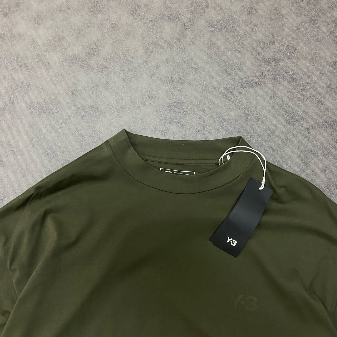 Adidas Y-3 MOCK Neck Long Sleeve Shirt