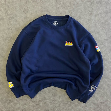 YUUJIN Embroidered Crewneck
