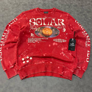 PRPS Starlight Red E97S12 Crewneck
