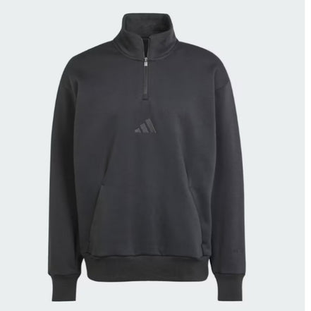ALL SZN FLEECE 1/4-ZIP CREW SWEATSHIR