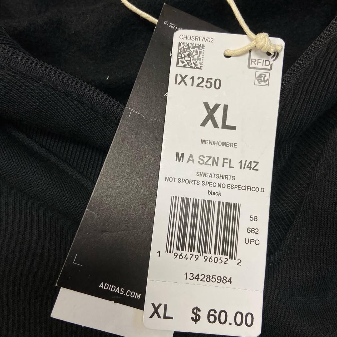 ALL SZN FLEECE 1/4-ZIP CREW SWEATSHIR