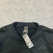 ALL SZN FLEECE 1/4-ZIP CREW SWEATSHIR