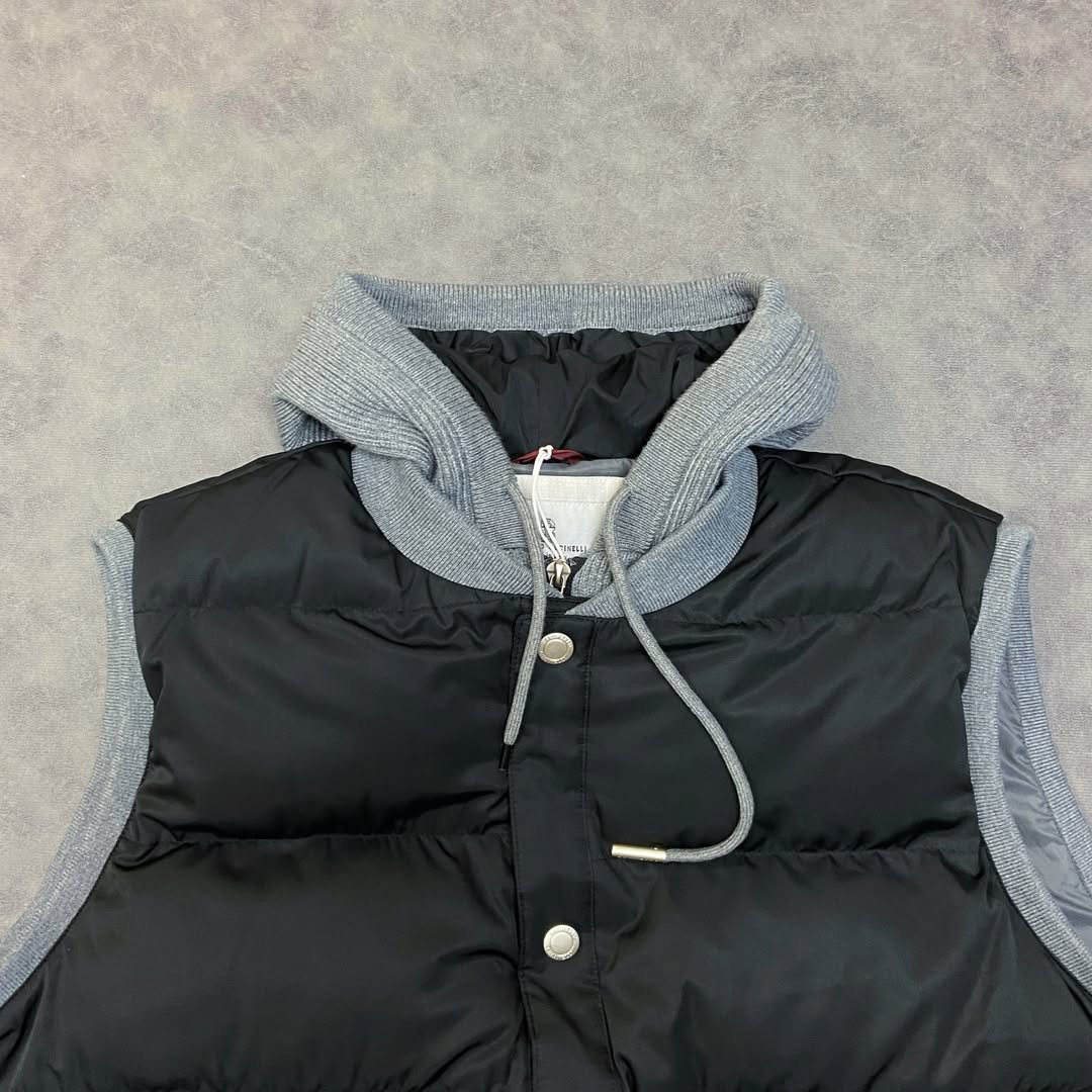 Brunello Cucinelli Black Hoodie Best