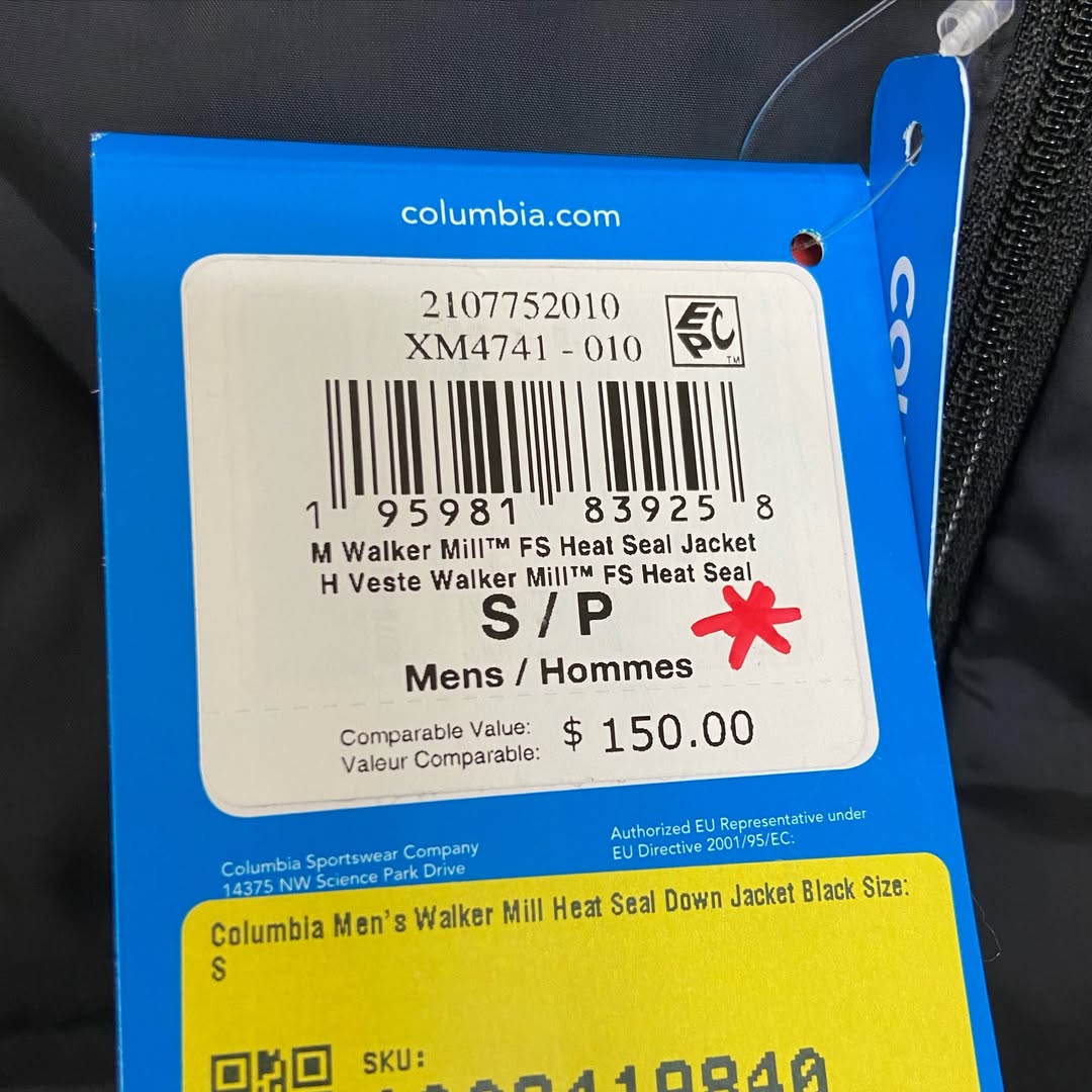 Columbia Walker Mill Heat Seal Thermal Jacket