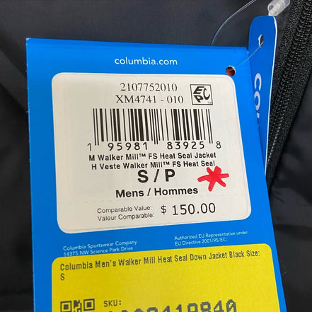 Columbia Walker Mill Heat Seal Thermal Jacket
