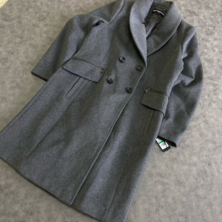 KARL LAGERFELD DOUBLE BREASTED OVERCOAT