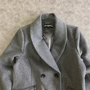 KARL LAGERFELD DOUBLE BREASTED OVERCOAT