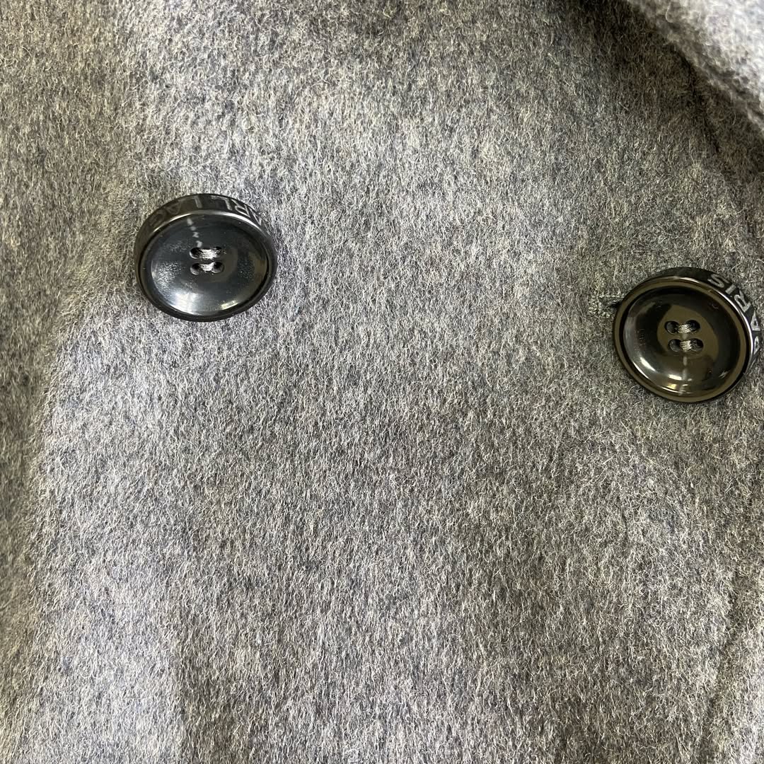 KARL LAGERFELD DOUBLE BREASTED OVERCOAT