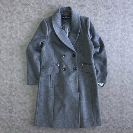 KARL LAGERFELD DOUBLE BREASTED OVERCOAT