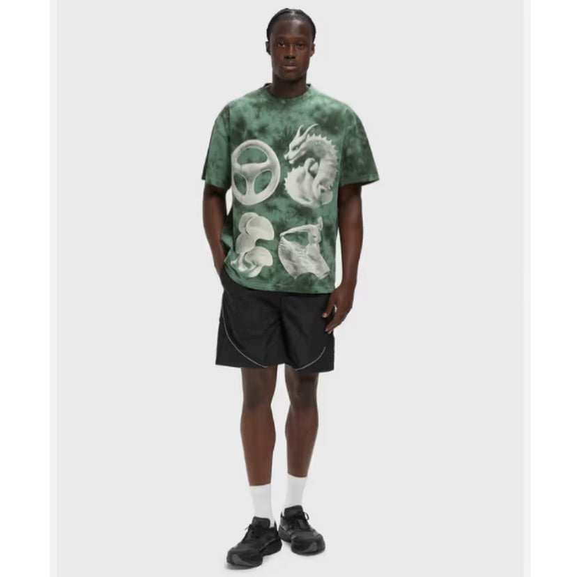 PLEASURES DISFUNCTION TEE ( GREENDYE)