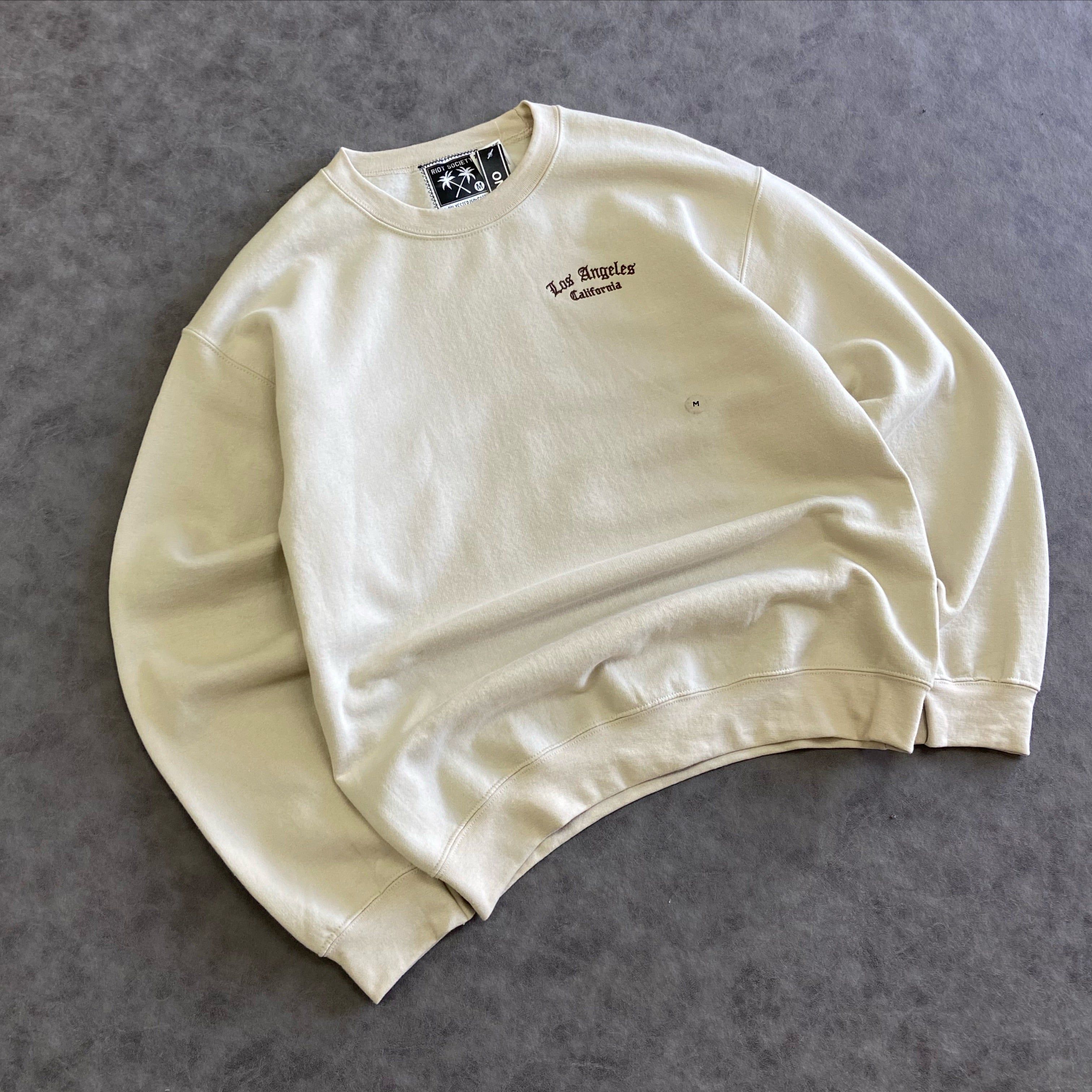 RIOT SOCIETY LA Embroidery Crewneck