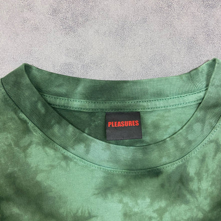 PLEASURES DISFUNCTION TEE ( GREENDYE)