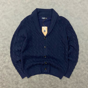 PJ PAUL JONES Strickjacke Herren Button Down Cardigan Mit Schalkragen