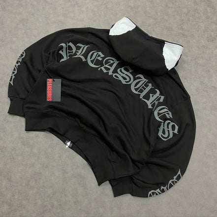 PLEASURES ZERO X BALACLAVA ZIP HOODIE
