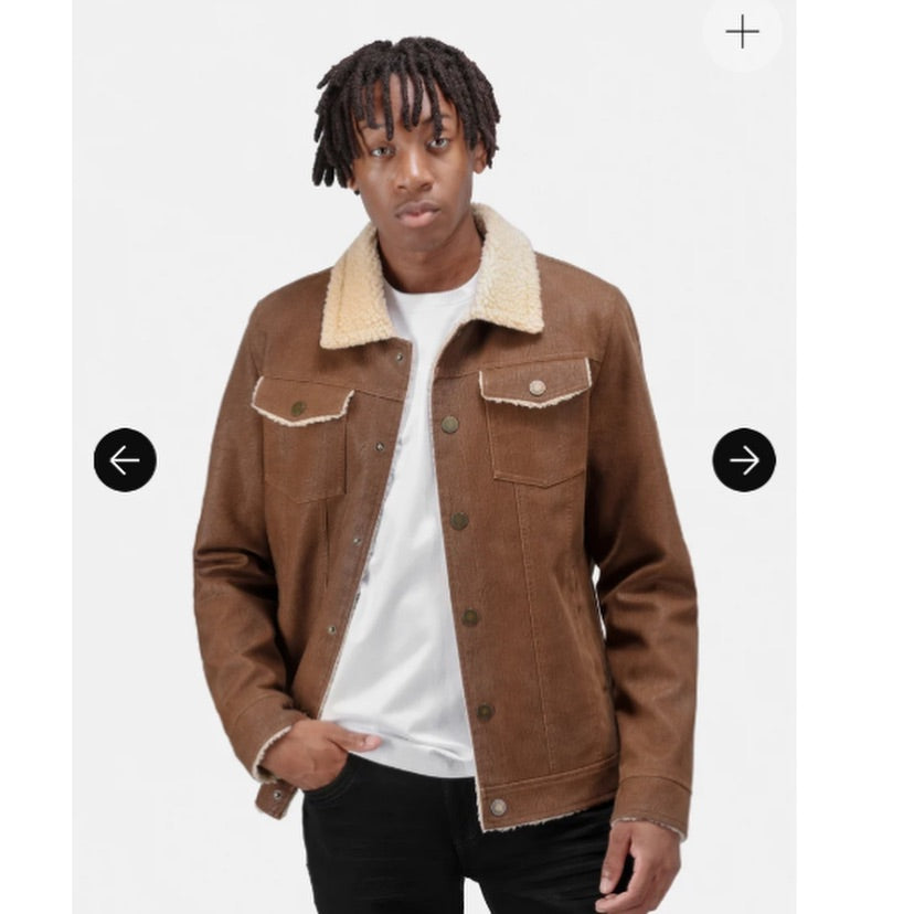 X RAY BOYS FAUX SUEDE RANGER JACKET