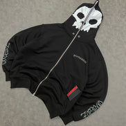 PLEASURES ZERO X BALACLAVA ZIP HOODIE