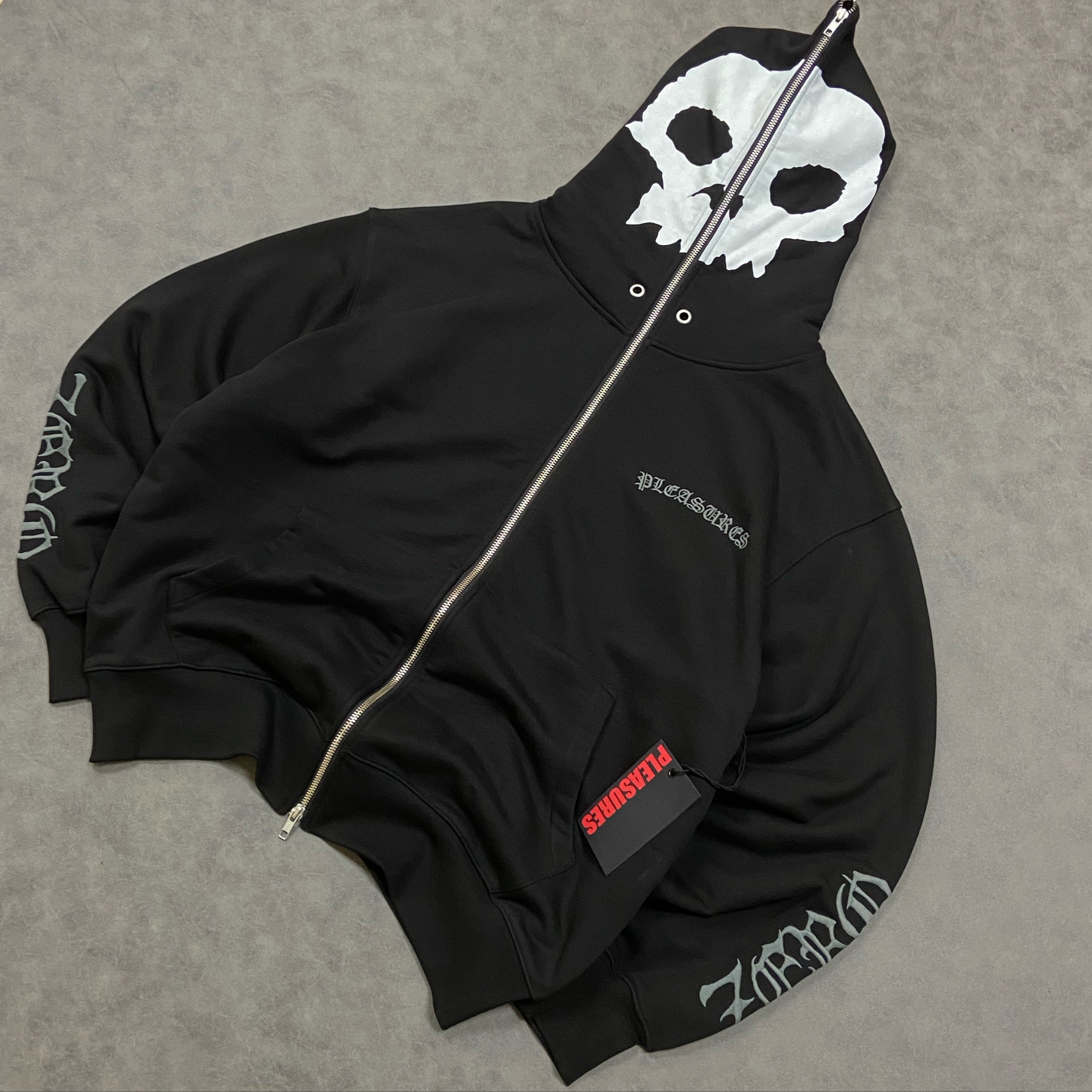 PLEASURES ZERO X BALACLAVA ZIP HOODIE