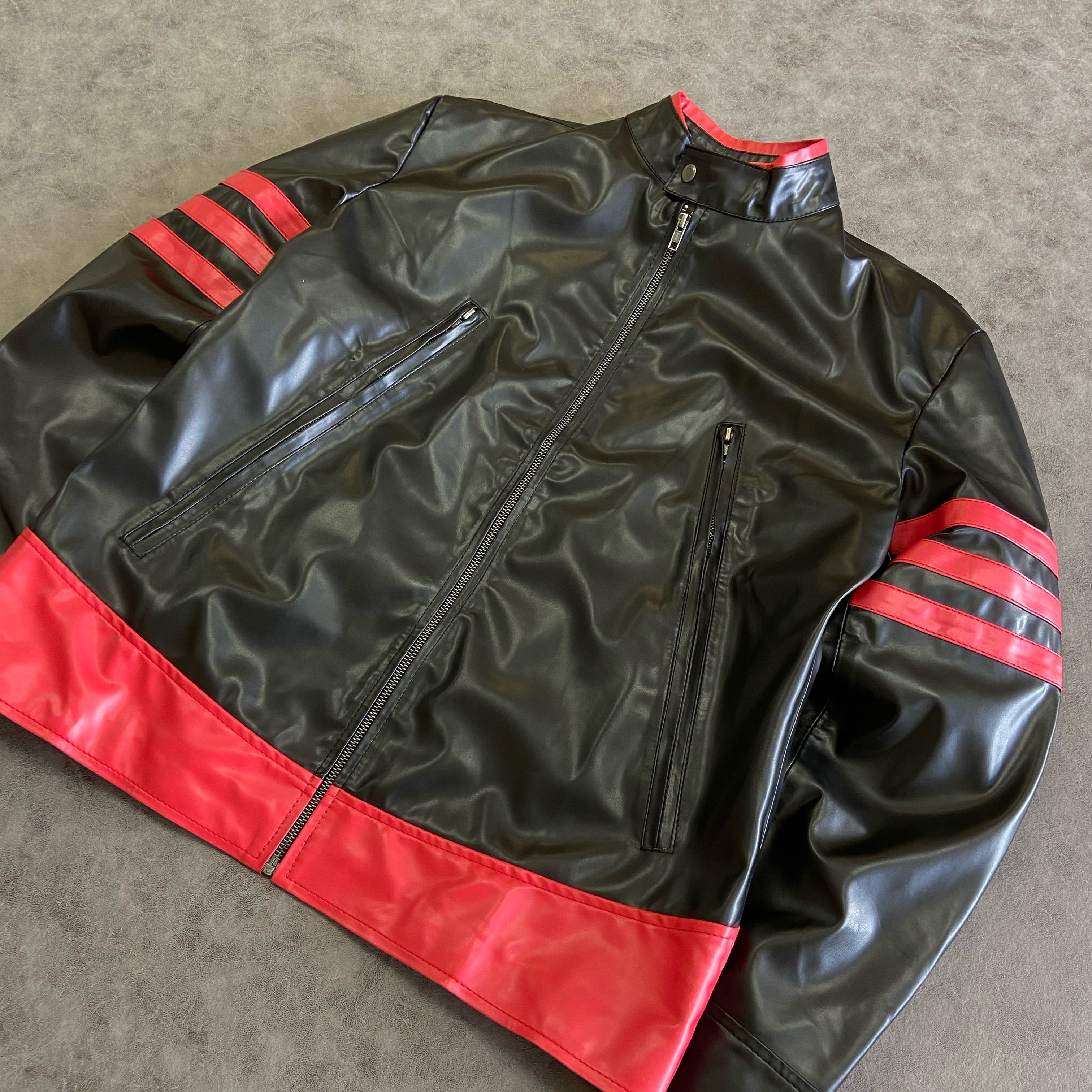 Wolf Verine Logan PU Faux Biker Jacket