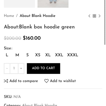 About:Blank Box Hoodie