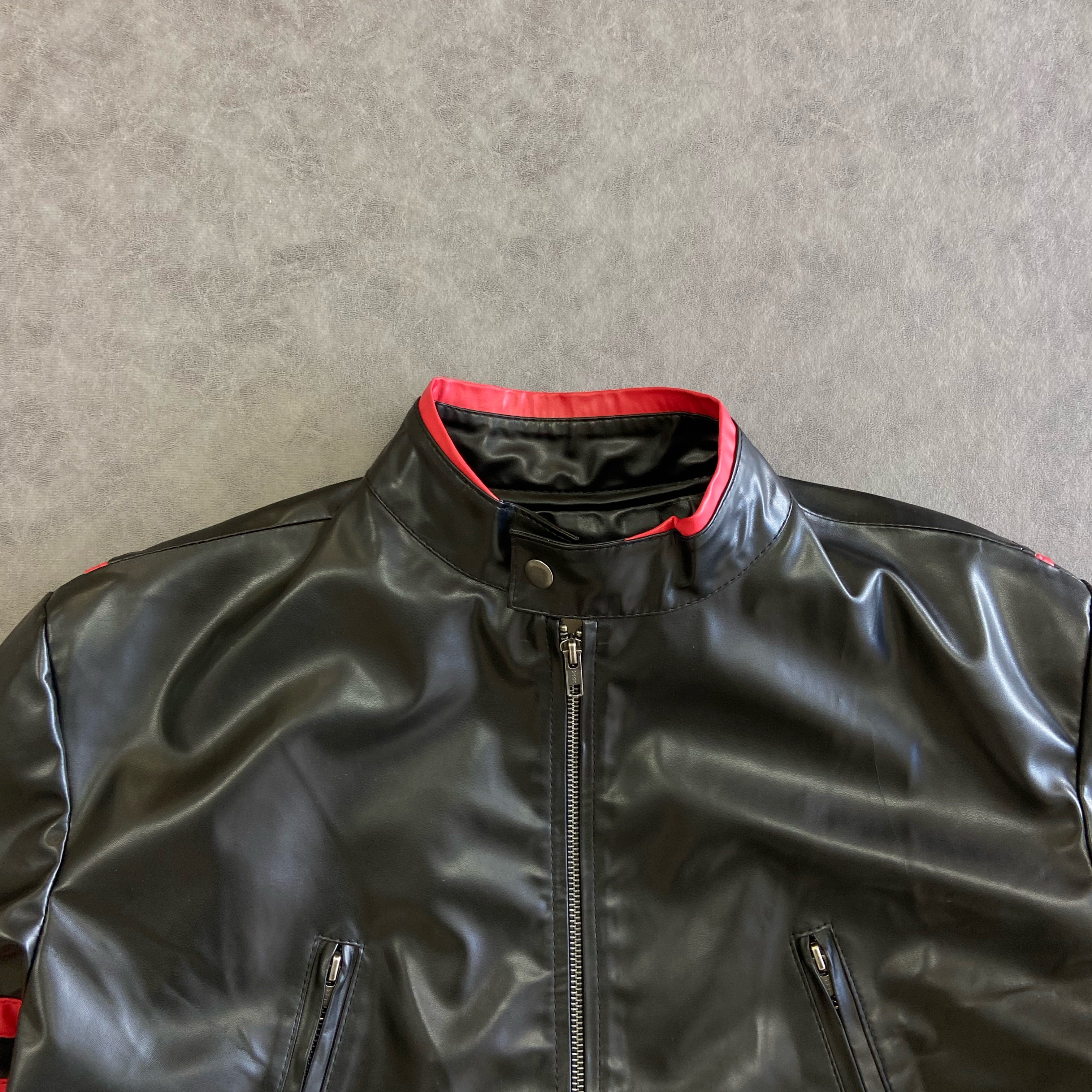 Wolf Verine Logan PU Faux Biker Jacket