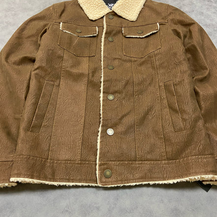 X RAY BOYS FAUX SUEDE RANGER JACKET