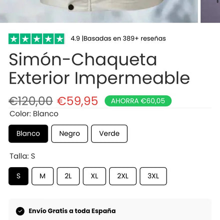 Simón Impermiable Jacket