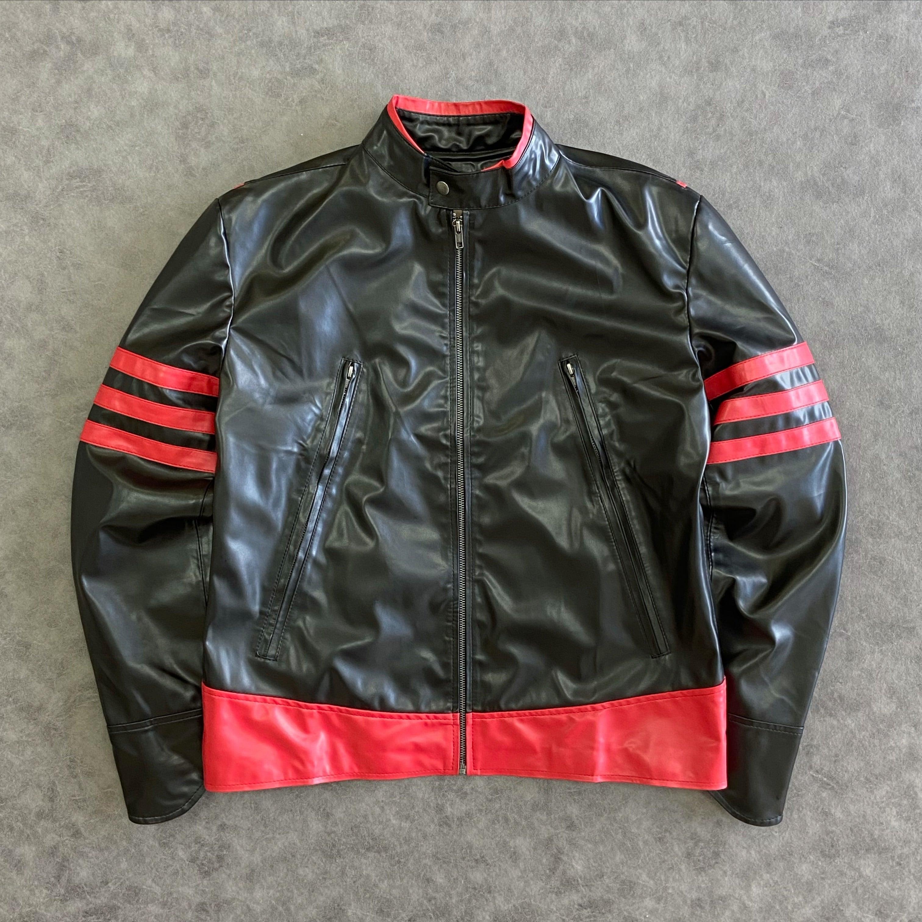 Wolf Verine Logan PU Faux Biker Jacket