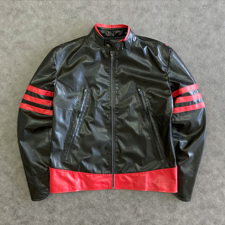 Wolf Verine Logan PU Faux Biker Jacket